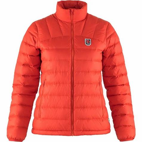 Fjallraven Women Expedition Down Jacket Red PH169377 Philippines